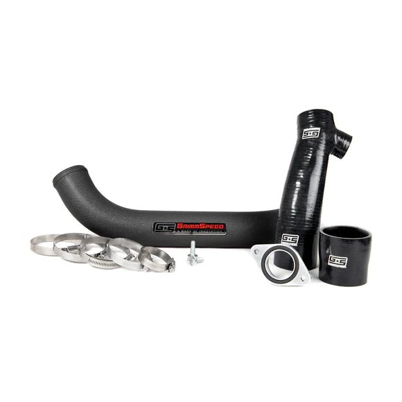 Grimmspeed Charge Pipe Kit Black 2015-2021 WRX - 090113 - Subimods.com