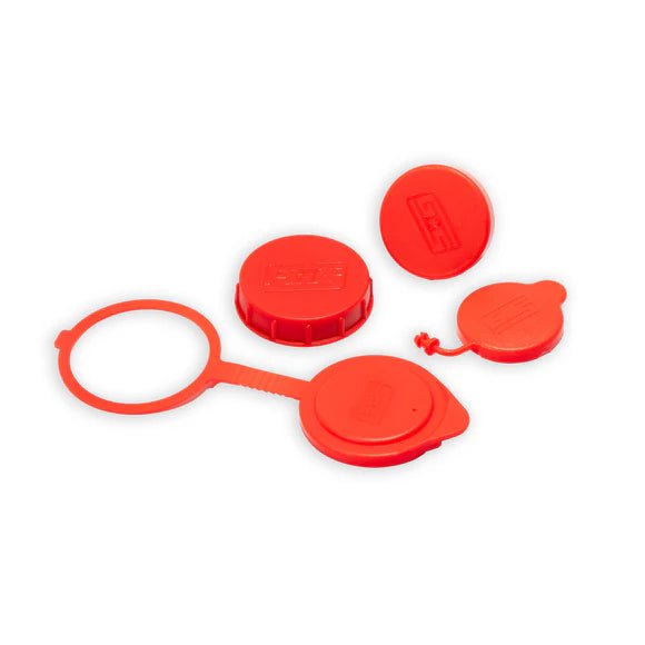 GrimmSpeed Engine Bay Dress-Up Caps Red WRX BRZ 2013-2025 GrimmSpeed Engine Bay Dress-Up Caps Red WRX BRZ 2013-2025