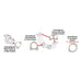 Grimmspeed Exhaust Gasket Set 2022 - 2025 WRX / 2019 - 2025 Ascent / 2020 - 2025 Legacy / 2020 - 2025 Outback - 020044 - Subimods.com