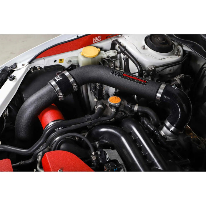 Grimmspeed Front Mount Intercooler Kit Silver Core w/ Black Piping 2008 - 2014 WRX - 090230 - Subimods.com