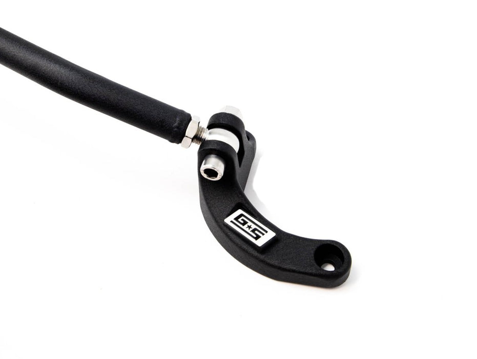 Grimmspeed Front Strut Tower Bar Black 2008 - 2014 WRX / 2008 - 2014 STI - 1.1030.1.BLK - Subimods.com