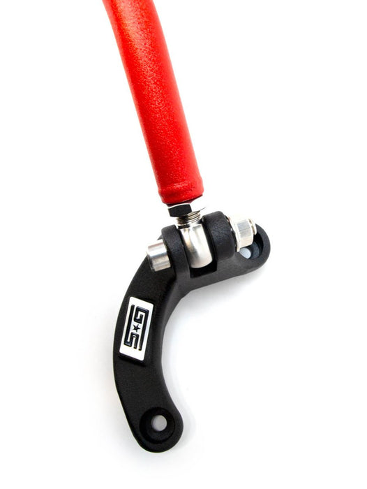 Grimmspeed Front Strut Tower Bar Red 2008 - 2014 WRX / 2008 - 2014 STI - 1.1030.1.RED - Subimods.com