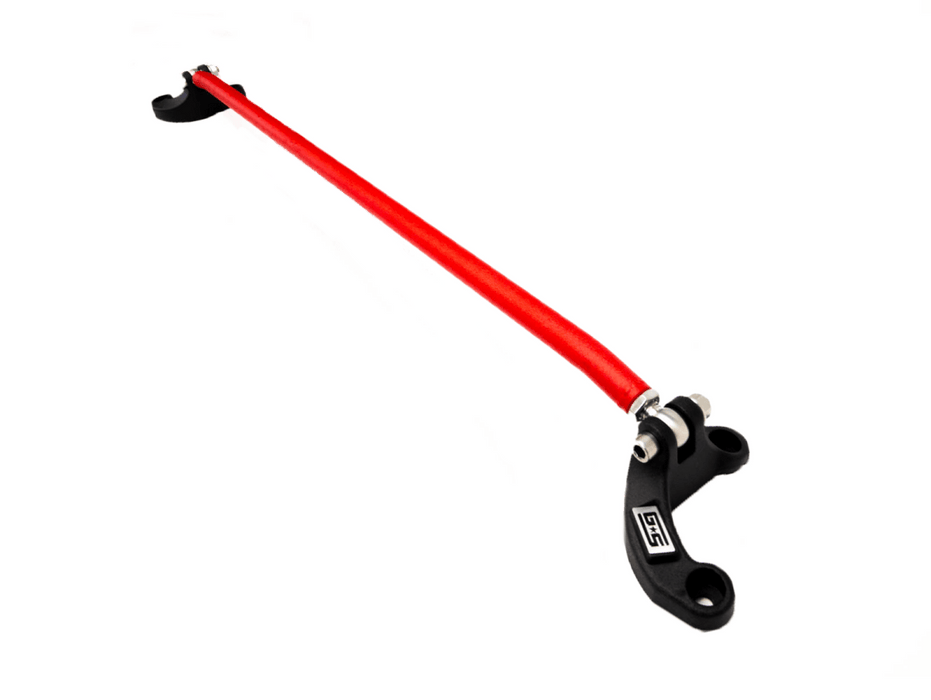 Grimmspeed Front Strut Tower Bar Red 2008 - 2014 WRX / 2008 - 2014 STI - 1.1030.1.RED - Subimods.com