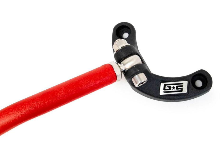 Grimmspeed Front Strut Tower Bar Red 2015 - 2021 WRX / 2015 - 2021 STI - 1.1029.1.RED - Subimods.com