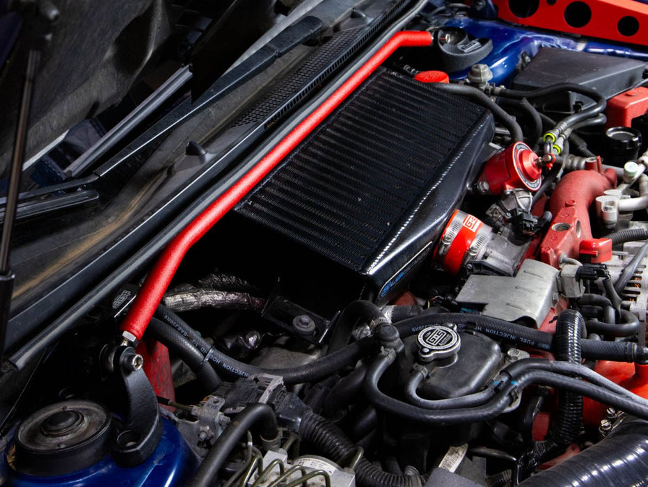 Grimmspeed Front Strut Tower Bar Red 2015 - 2021 WRX / 2015 - 2021 STI - 1.1029.1.RED - Subimods.com