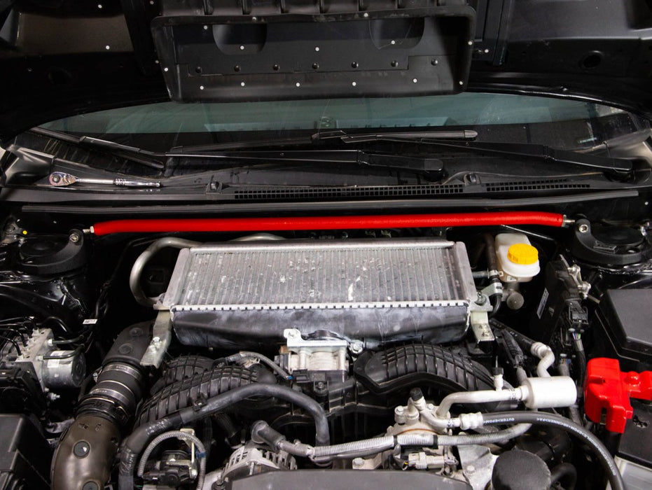 Grimmspeed Front Strut Tower Bar Red 2022 - 2025 WRX - 1.1031.1.RED - Subimods.com