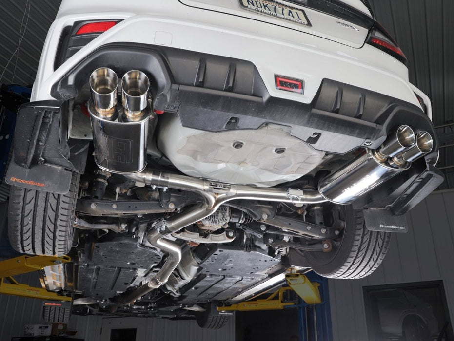 Grimmspeed Gentleman’s Non-Resonated Catback 2022-2025 WRX - GRM.1044.2.0 - Subimods.com