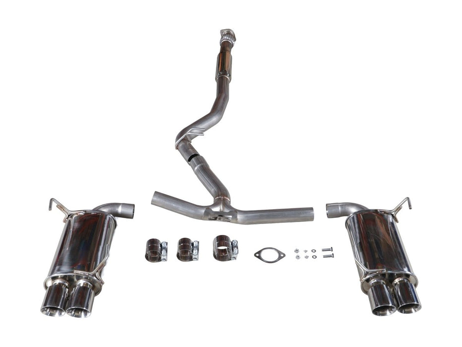 Grimmspeed Gentleman’s Resonated Catback V2 2015 - 2021 WRX / 2015 - 2021 STI - GRM.1025.2.0 - Subimods.com