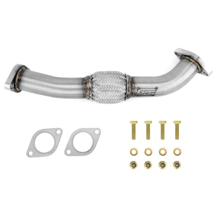 GrimmSpeed HiFlow Exhaust Manifold Crosspipe Raw 2002-2005 WRX / 2008-2014 WRX / 2004-2021 STI / 2005-2006 LGT - 001001 - Subimods.com