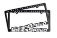 GrimmSpeed License Plate Frame Pair - 111002 - Subimods.com