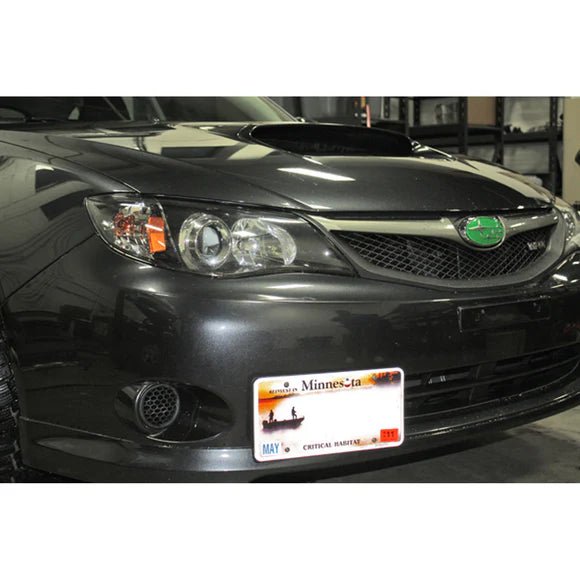 GrimmSpeed License Plate Relocation Kit 2008 - 2014 WRX / 2008 - 2014 STI / 2003 - 2009 Legacy GT / 2003 - 2009 Outback / 2008 - 2011 Impreza - 094011 - Subimods.com