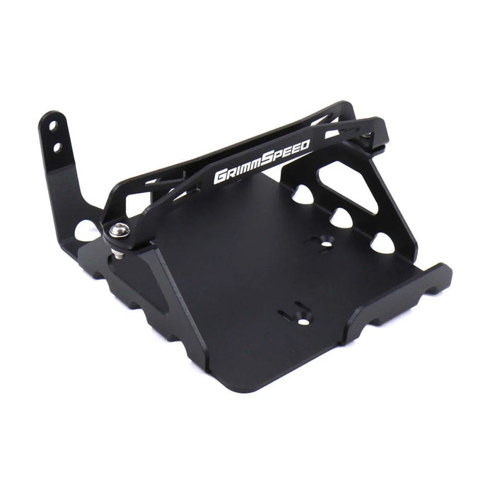 Grimmspeed Lightweight Battery Mount Kit Black 2008 - 2021 WRX / 2008 - 2021 STI - 121028 - Subimods.com