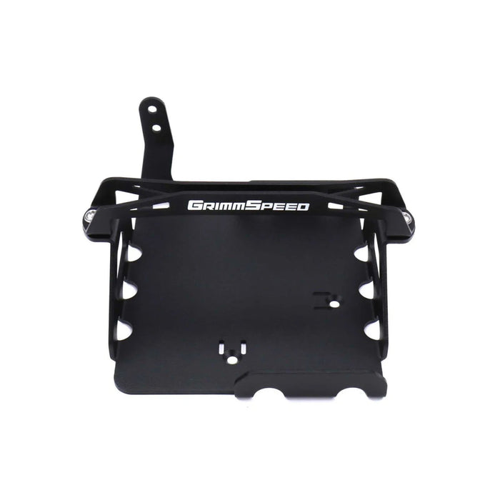 Grimmspeed Lightweight Battery Mount Kit Black 2008 - 2021 WRX / 2008 - 2021 STI - 121028 - Subimods.com