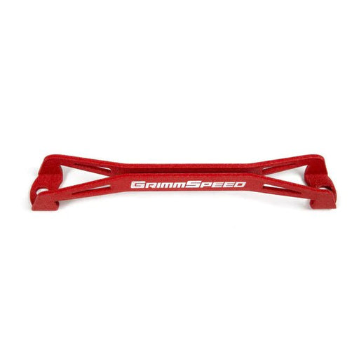 Grimmspeed Lightweight Battery Tiedown Red Most Subaru Models - 121033 - Subimods.com