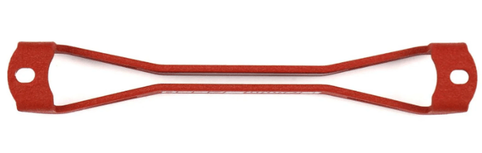 Grimmspeed Lightweight Battery Tiedown Red Most Subaru Models - 121033 - Subimods.com