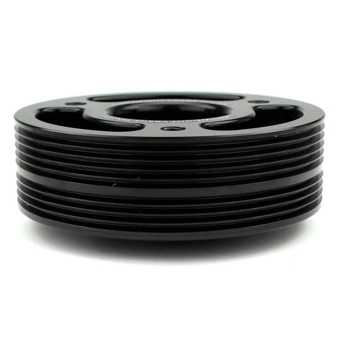 GrimmSpeed Lightweight Crank Pulley Black 2002 - 2014 WRX / 2004 - 2021 STI / 2005 - 2009 Legacy GT / 2004 - 2013 Forester / 2003 - 2009 Outback / 2003 - 2006 Baja / 2002 - 2012 Impreza - 095015BK - Subimods.com