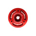 GrimmSpeed Lightweight Crank Pulley Red 2002-2014 WRX / 2004-2021 STI / 2005-2009 Legacy GT / 2004-2013 Forester - 095015R - Subimods.com