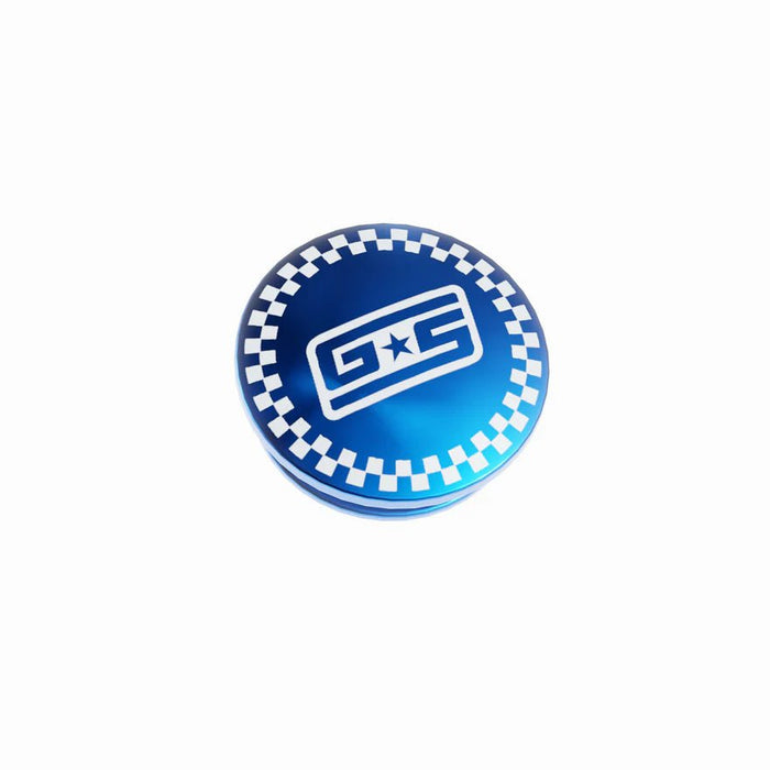 GrimmSpeed Limited Edition Checkered Blue Swap - Top Shift Knob Cap - 1.1006.8BLU - Subimods.com