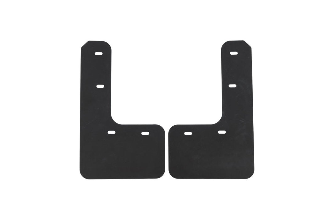 GrimmSpeed Mudflaps Black Urethane w/ White Lettering 2015 - 2021 WRX / 2015 - 2021 STI - GRM.1021.1.WHT - Subimods.com