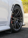 GrimmSpeed Mudflaps Black Urethane w/ White Lettering 2022 - 2025 WRX - GRM.1022.1.WHT - Subimods.com