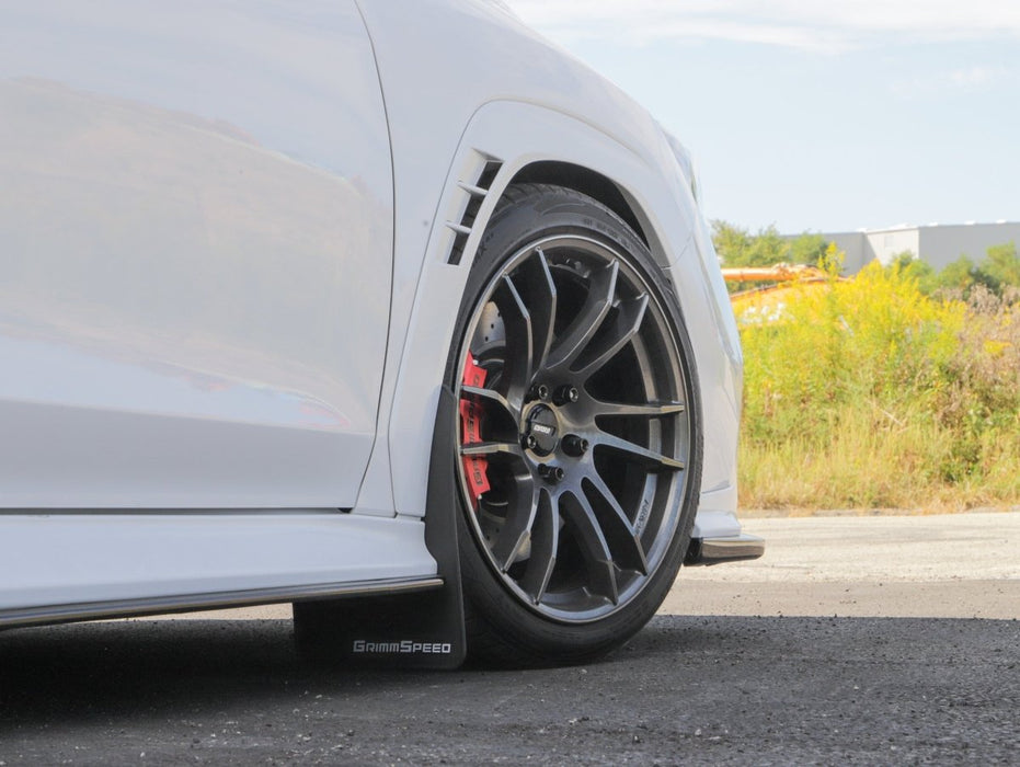 GrimmSpeed Mudflaps Black Urethane for WRX 2022-2025 — Subimods.com