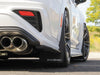 GrimmSpeed Mudflaps Black Urethane w/ White Lettering 2022 - 2025 WRX - GRM.1022.1.WHT - Subimods.com