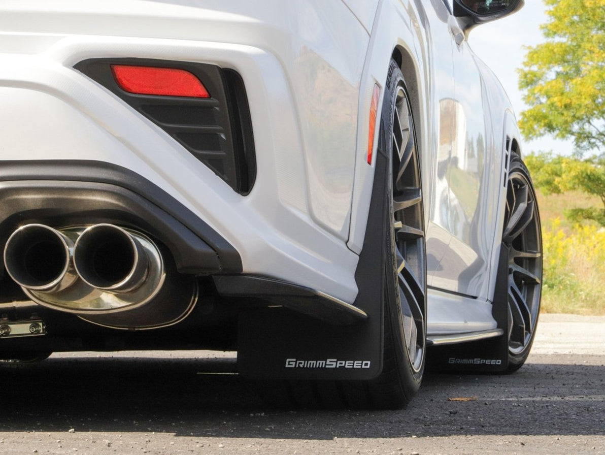 Grimmspeed Rims GrimmSpeed Mudflaps Black Urethane for WRX 2022-2025 — Subimods.com