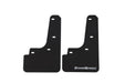 GrimmSpeed Mudflaps Black Urethane w/ White Lettering 2022 - 2025 WRX - GRM.1022.1.WHT - Subimods.com