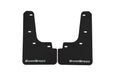 GrimmSpeed Mudflaps Black Urethane w/ White Lettering 2022 - 2025 WRX - GRM.1022.1.WHT - Subimods.com