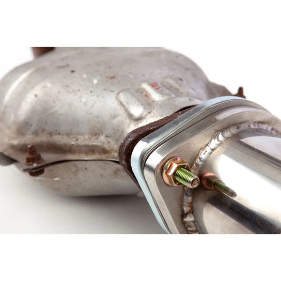 3” SS304 Slotted Flange Exhaust Flange – 3 Bolt, 1/2” Thick – Downpipe Header Catback