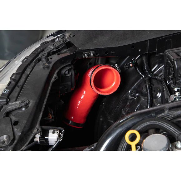 Grimmspeed Post MAF Hose Kit Red 2015 - 2021 WRX - 125023.2 - Subimods.com