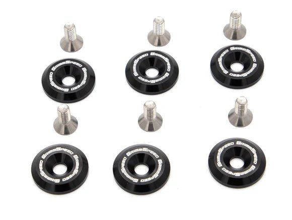GrimmSpeed Pulley and Engine Cover Kit Black 2022 - 2025 BRZ / 2022 - 2025 GR86 - GRM.1091.1.BLK - Subimods.com