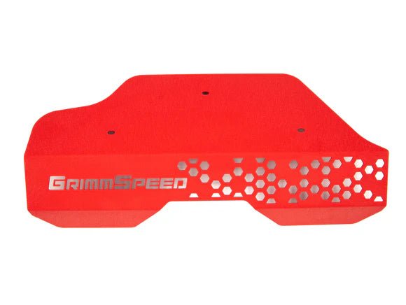GrimmSpeed Pulley and Engine Cover Kit Red 2022 - 2025 BRZ / 2022 - 2025 GR86 - GRM.1091.1.RED - Subimods.com