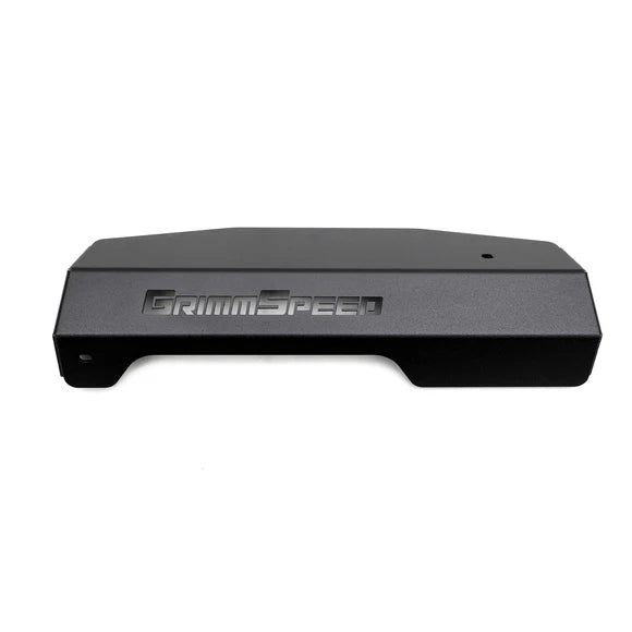 GrimmSpeed Pulley Cover Black 2015 - 2021 WRX - 099040 - Subimods.com