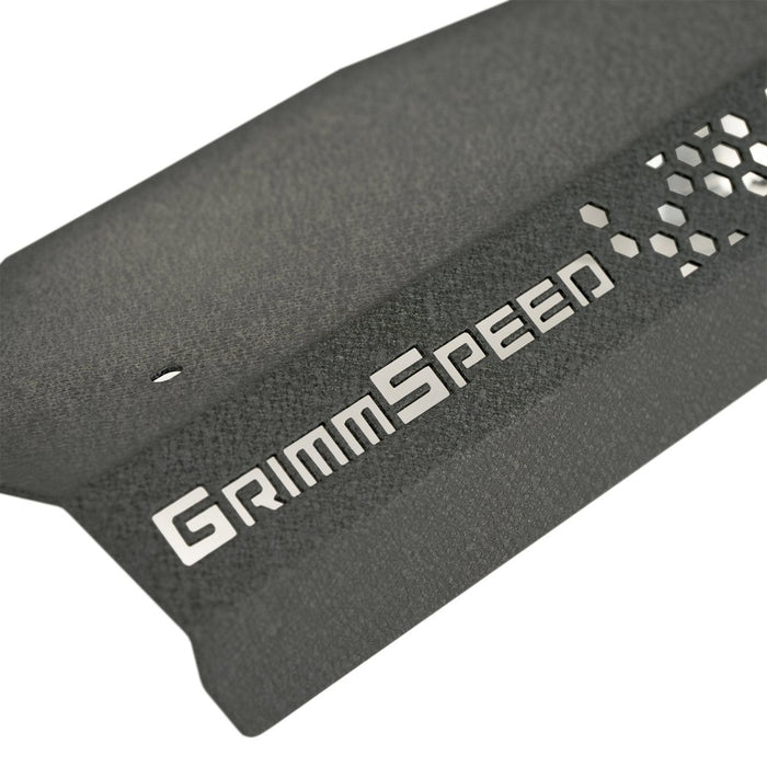 Grimmspeed Pulley Cover Black 2022 - 2024 WRX - 113086BLK - Subimods.com