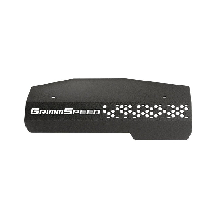 Grimmspeed Pulley Cover Black 2022 - 2024 WRX - 113086BLK - Subimods.com