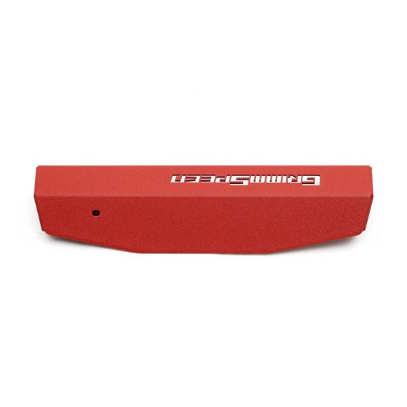 GrimmSpeed Pulley Cover Red 2015 - 2021 WRX - 099043 - Subimods.com