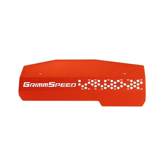 Grimmspeed Pulley Cover Red 2022 - 2024 WRX - 113086RED - Subimods.com