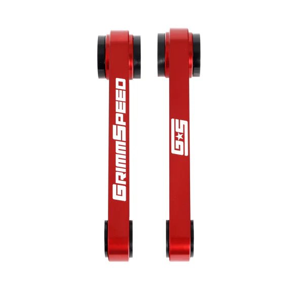 Grimmspeed Race Version Pitch Stop Mount Red 2002 - 2025 WRX / 2004 - 2021 STI / 2004 - 2023 Impreza / 2004 - 2018 Forester / 2003 - 2012 Legacy / 2003 - 2009 Outback / 2013 - 2023 Crosstrek - 122009 - Subimods.com