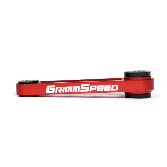 Grimmspeed Race Version Pitch Stop Mount Red 2002 - 2025 WRX / 2004 - 2021 STI / 2004 - 2023 Impreza / 2004 - 2018 Forester / 2003 - 2012 Legacy / 2003 - 2009 Outback / 2013 - 2023 Crosstrek - 122009 - Subimods.com
