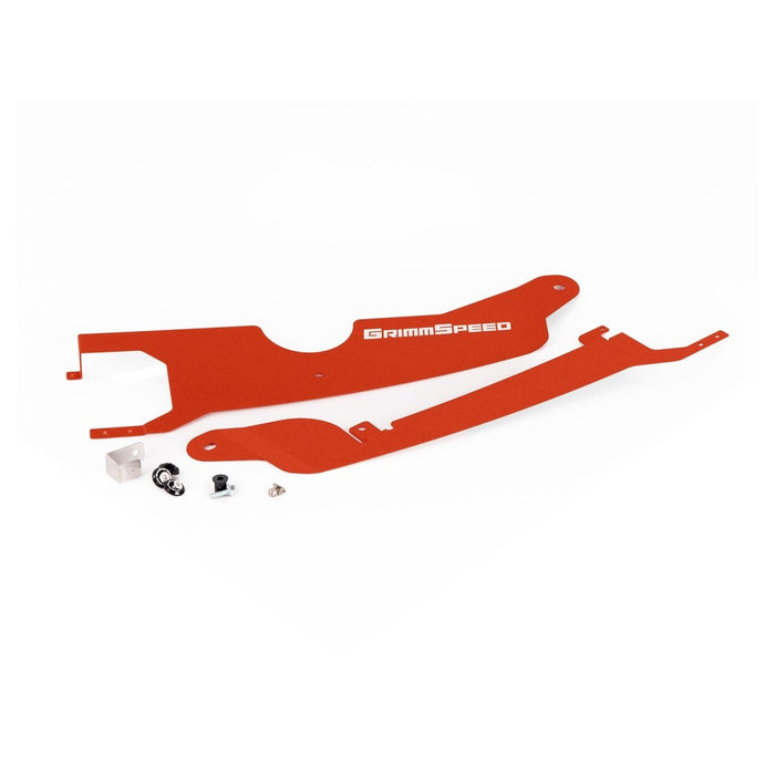 Grimmspeed Radiator Shroud Red 2022 - 2024 WRX - 113090RED - Subimods.com