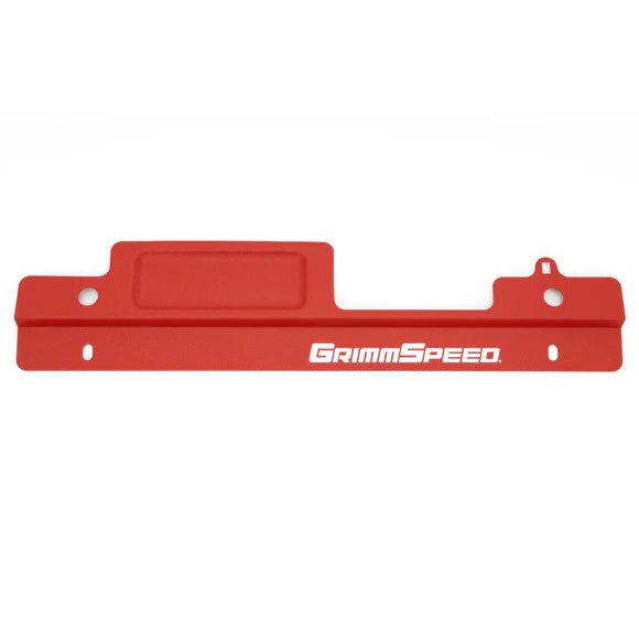 GrimmSpeed Radiator Shroud w/ Tool Tray Red 2002-2007 WRX / 2004-2007 STI - 096006 - Subimods.com