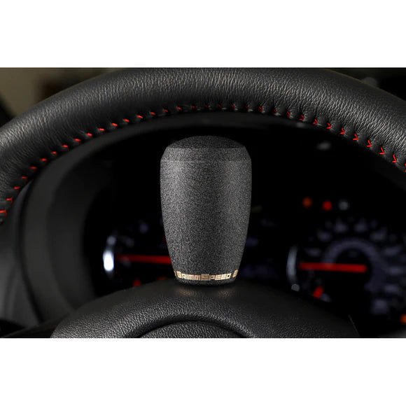 Grimmspeed Slender Stainless Steel Shift Knob w/ Wrinkle Black Finish Most Subaru Models - 380001 - Subimods.com