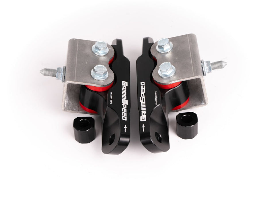 Grimmspeed Street Engine Mount Kit 2002 - 2024 WRX / 2004 - 2021 STI / 2005 - 2009 Legacy GT / 2004 - 2008 Forester XT - 123022STR - Subimods.com