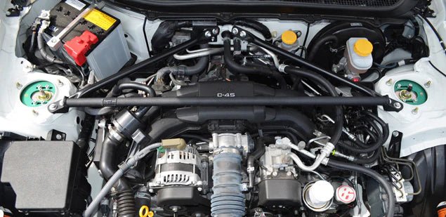 Grimmspeed Strut Tower Brace Black 2013 - 2021 BRZ / 2013 - 2016 FRS / 2017 - 2021 GT86 - 098007 - Subimods.com