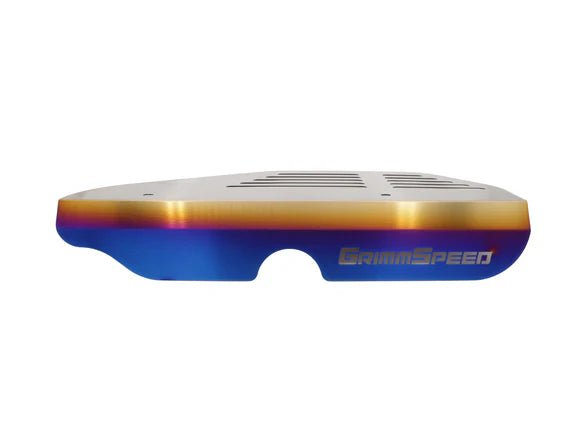 GrimmSpeed Titanium Alternator Shroud 2002 - 2014 WRX / 2004 - 2021 STI - GRM.1065.1.TI - Subimods.com