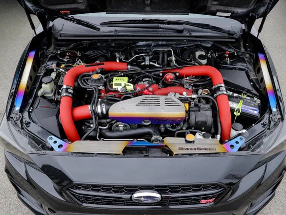 GrimmSpeed Titanium Radiator Shroud 2015–2021 WRX / 2015 - 2021 STI - GRM.1067.1.TI - Subimods.com