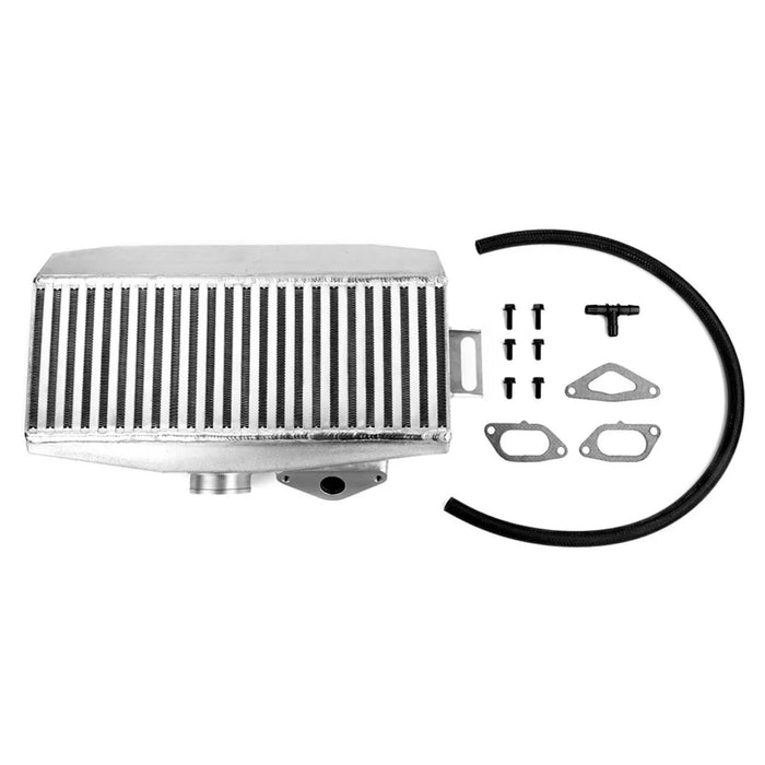 GrimmSpeed Top Mount Intercooler Raw 2002 - 2007 WRX / 2004 - 2021 STI / 2004 - 2008 Forester XT - 090001 - Subimods.com