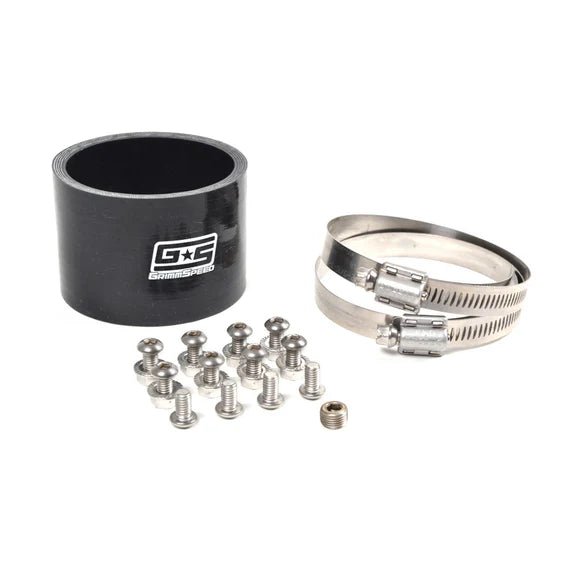 Grimmspeed Top Mount Intercooler Thermal Black 2015 - 2021 WRX - 090071 - Subimods.com