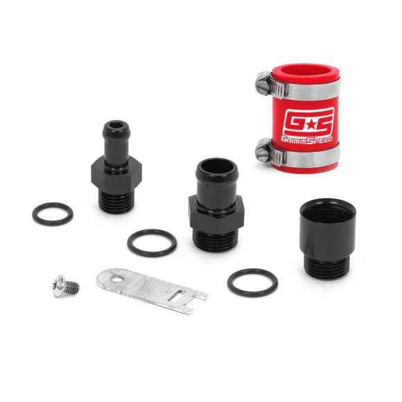 Grimmspeed V2 Cast Aluminum Turbo Inlet 2015 - 2021 WRX / 2014 - 2018 Forester XT - 125034 - Subimods.com